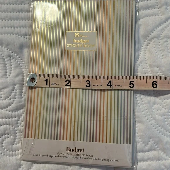 New Erin Condren designer Budget sticker book 5x7.75” with 624 stickers. - Picture 11 of 11